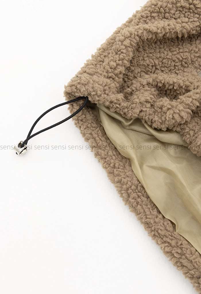 دورس نیم زیپ تدی داخل آستر دار کد1005189